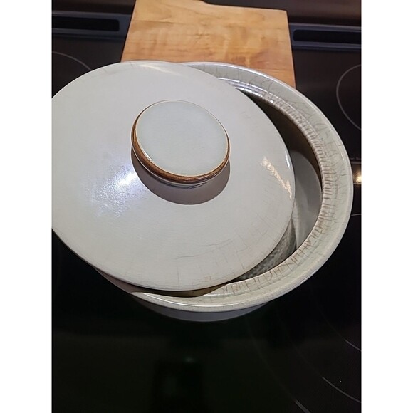 Topaz Stoneware Round Covered Casserole Dish Hand painted Oven Proof Japan 64oz - Picture 6 of 6